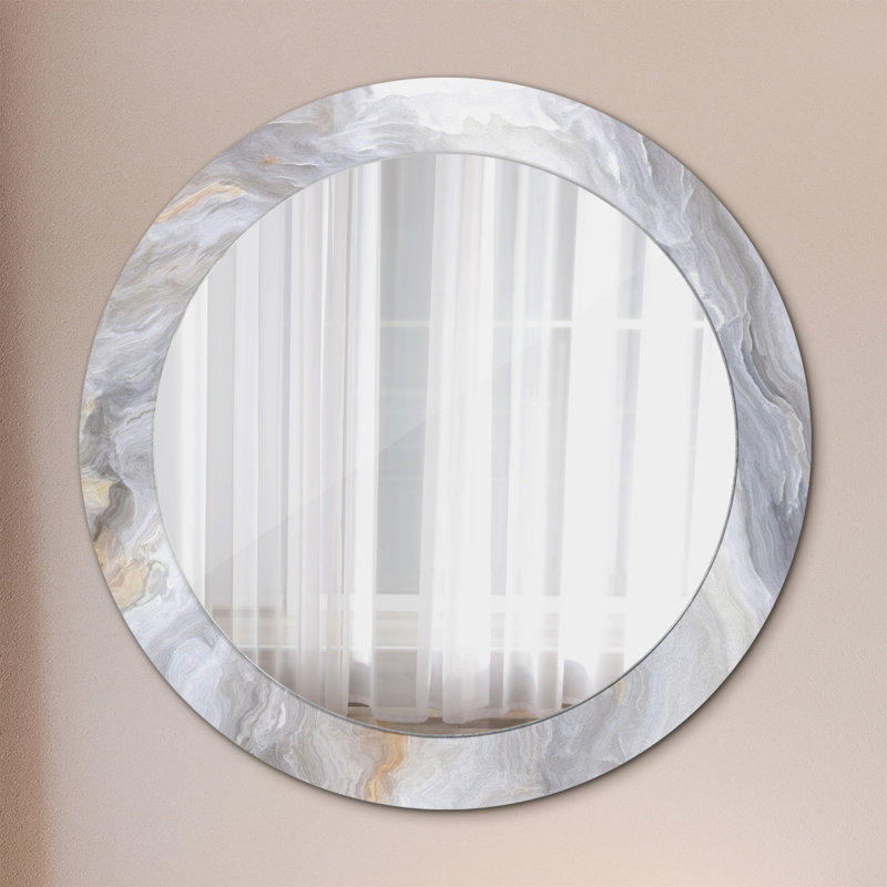 Huldar Glass Flat Wall Mirror