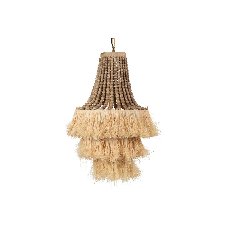 1 - Light Natural Unique/Statement Pendant