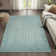 Kelliann Moroccan Geometric Turquoise/Cream Rug