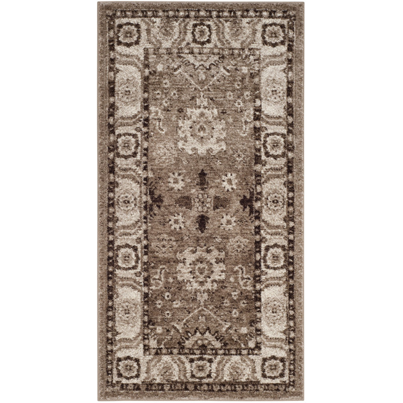 Hamadan Imaya retro oriental performance rug, Rectangle 2 pi 7 po x 5 pi