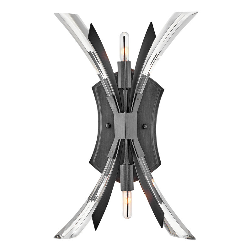 Vida Steel Metal Wallchiere Sconce