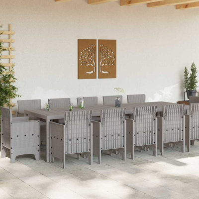 12 - Person Patio Dining Set with