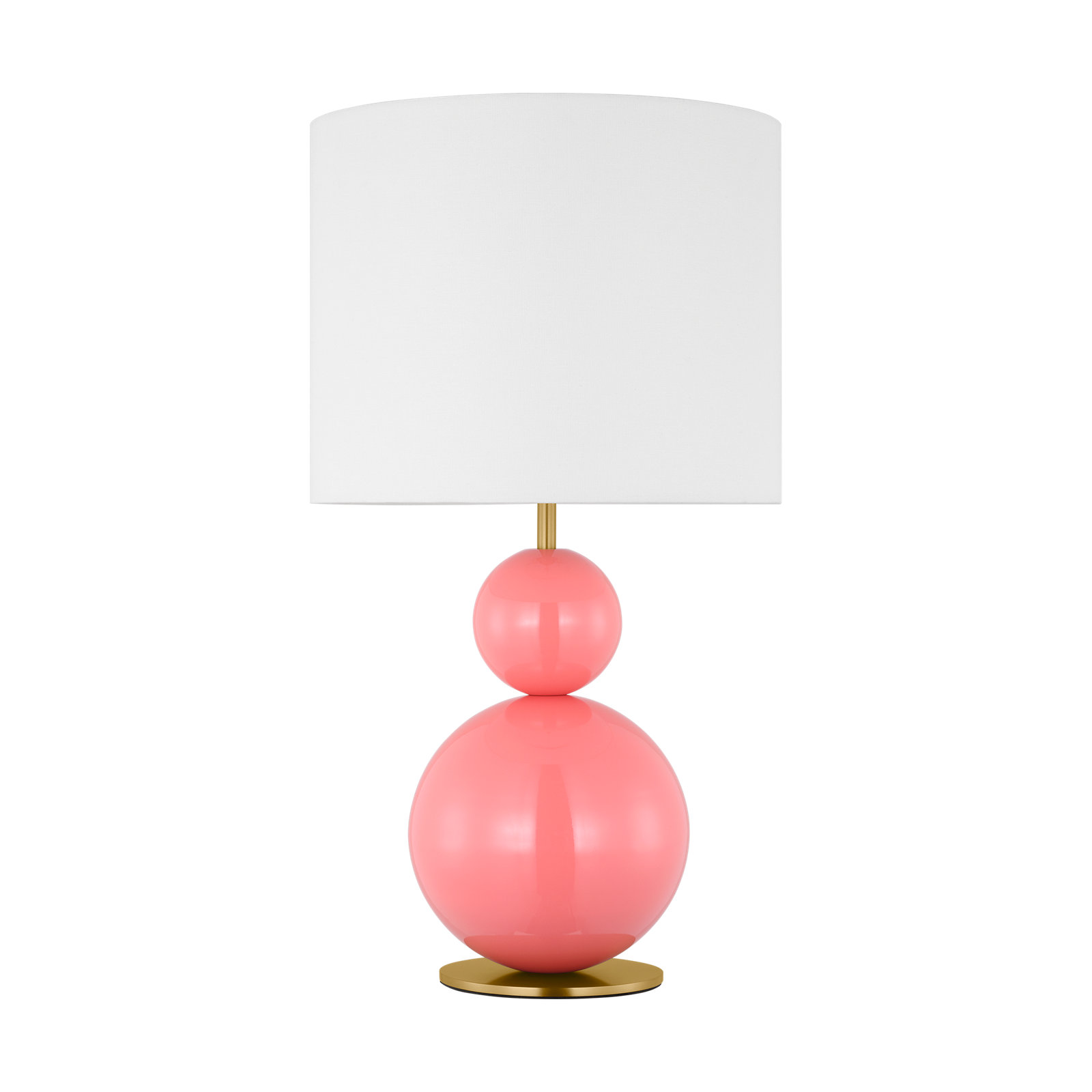 Anthony Metal Table Lamp, Coral