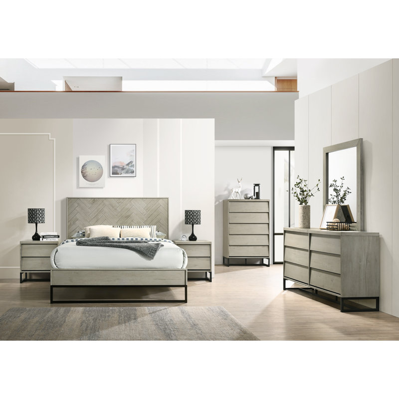 Charlize Piece Bedroom Set