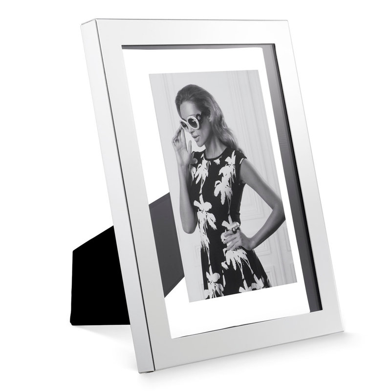 Cadre photo Canan, 4 po x 6 po, Argent