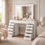 Meuble-lavabo de style Hollywood