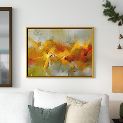 Coups de pinceau à l'huile - reproduction d'art sur toile