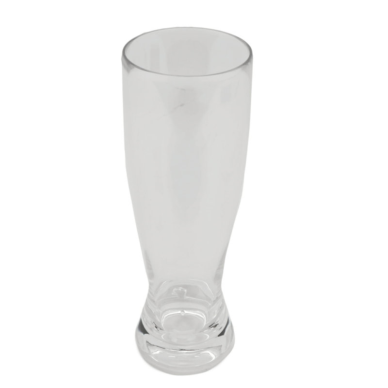 GET Verres à bière Pilsner en plastique robustes et incassables, 20 onces (ensemble de 12)
