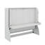 Lit escamotable double avec bureau