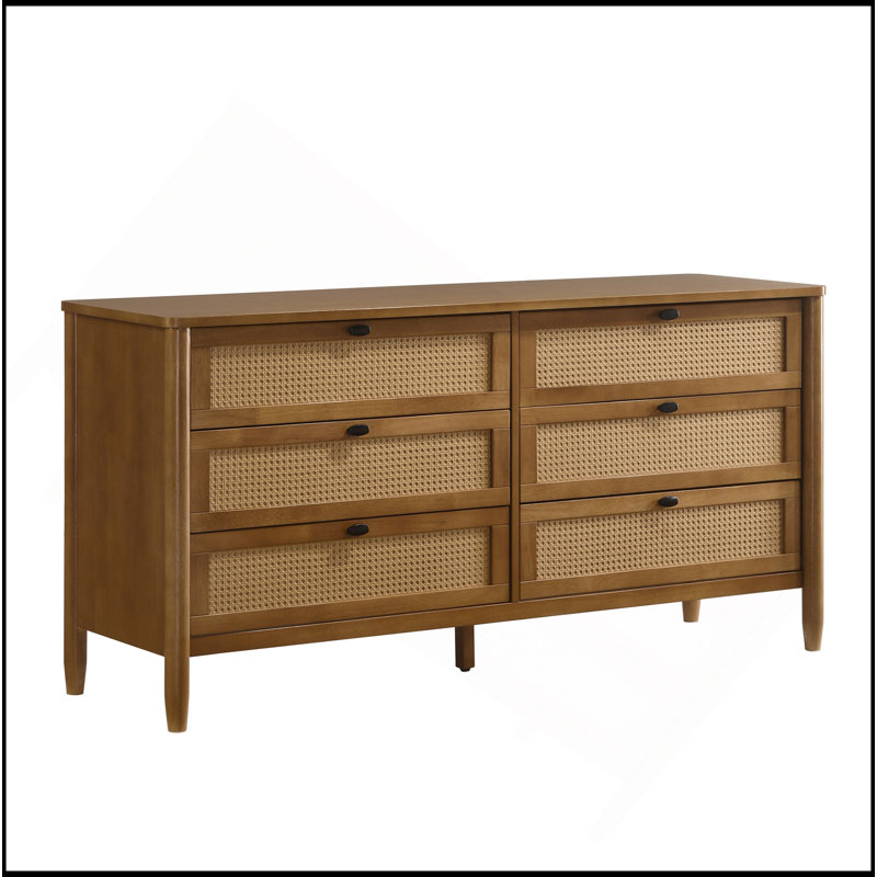 Commode 6 tiroirs Vichy
