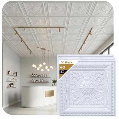 Economy La Scala Drop-In PVC Ceiling Tile