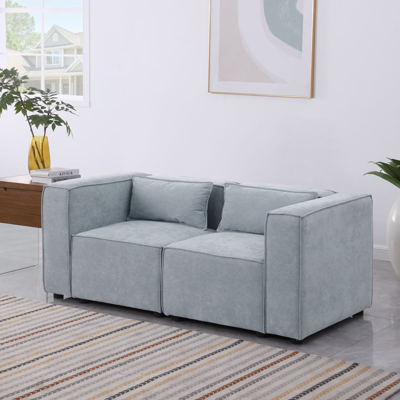 Upholstered 92.5'' Loveseat