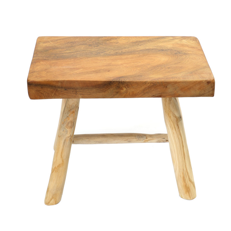 Solid Wood Accent Stool