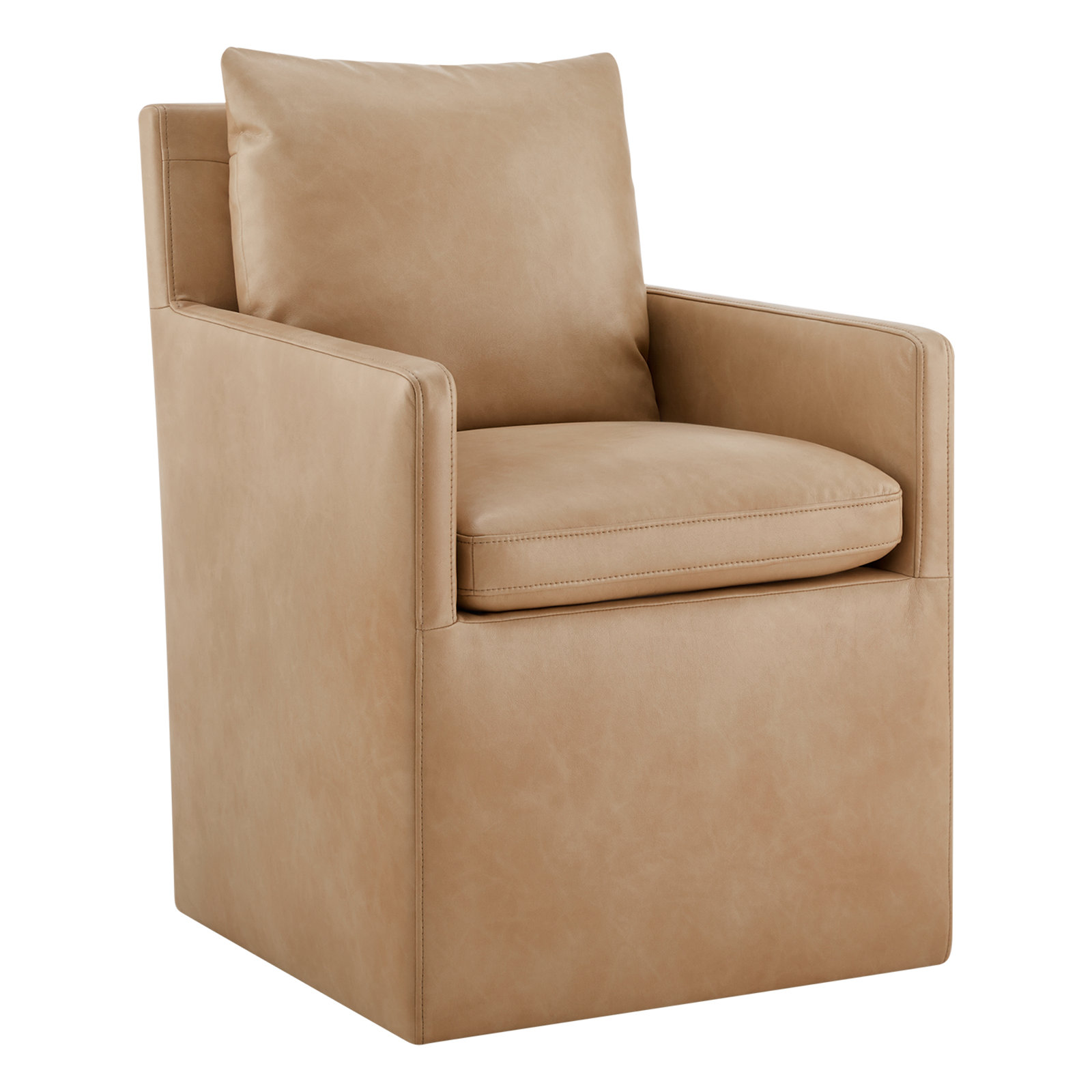 Alayaa Dining Armchair, Copley Brown Performance