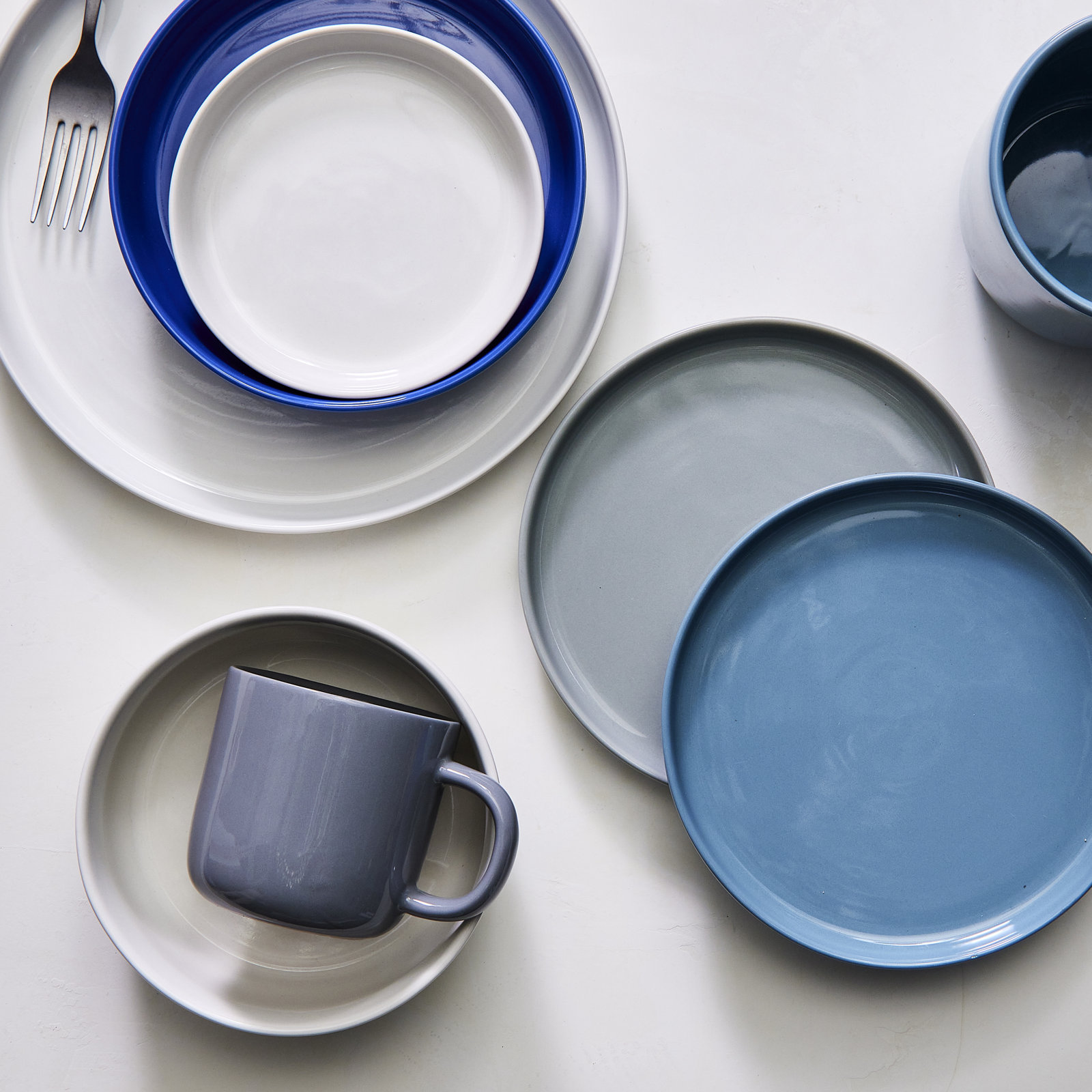 Reims 6" Appetizer Plate, Gray