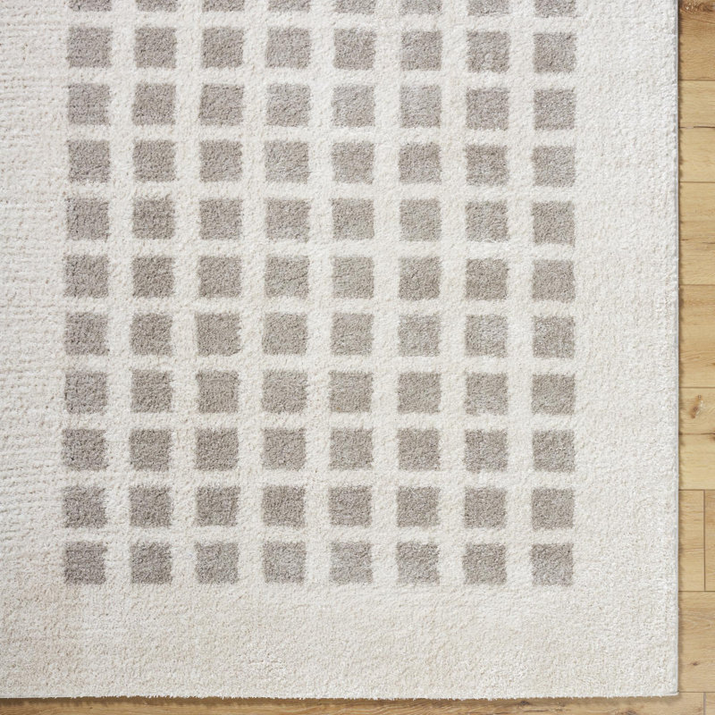Kyro Washable Geometric Indoor Rug, Runner 2'7" x 7'3"