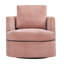 Fauteuil demi-tonneau pivotant de 32,3 po de largeur Jocqueline-1579309870