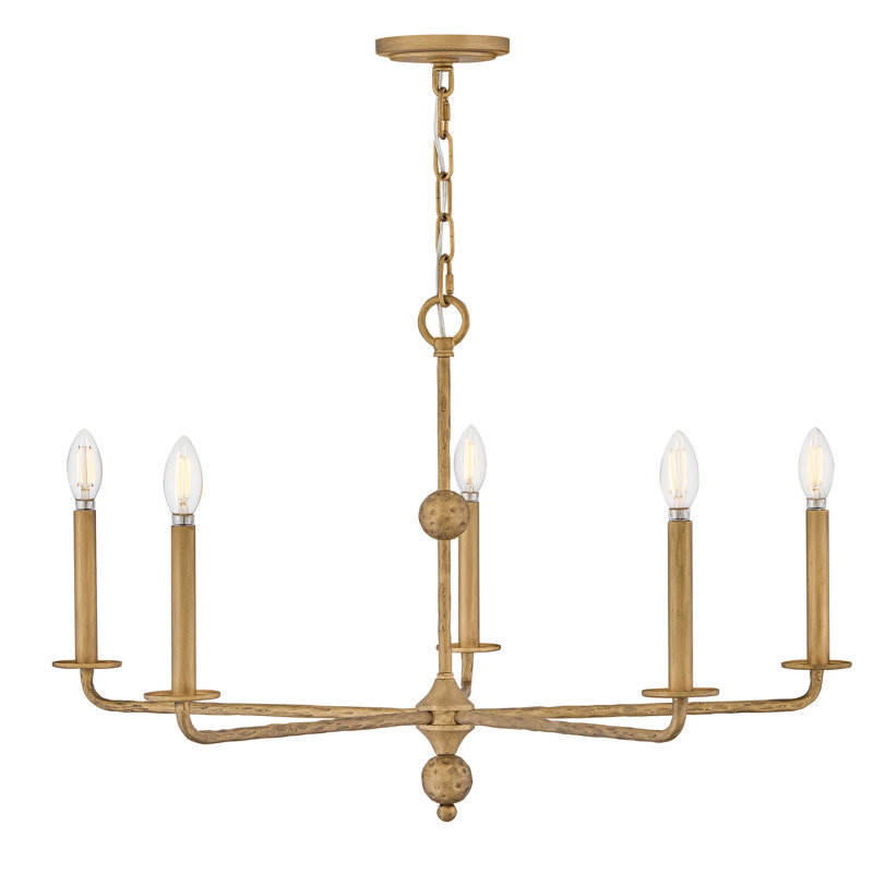 Hinkley Ansel Medium Chandelier, 5 Lights