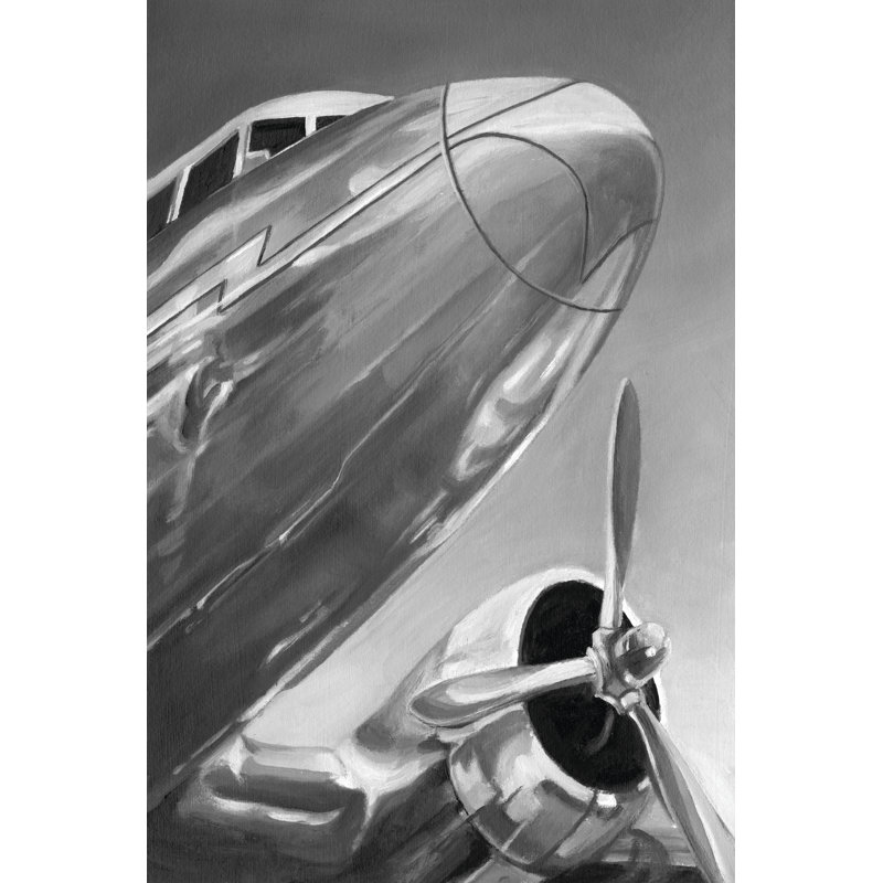 Aviation Icon I by Ethan Harper - Wrapped Canvas Print, 46cm H x 30cm W
