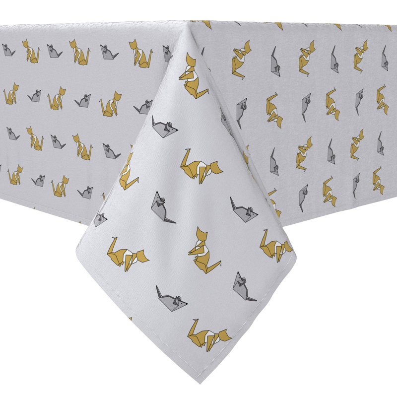 Rectangular Cotton Twill Tablecloth