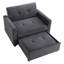 Fauteuil-lit convertible de 49 po de large Lida-1860456095