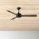 52" Tora 3 - Blade Standard Ceiling Fan with Remote Control