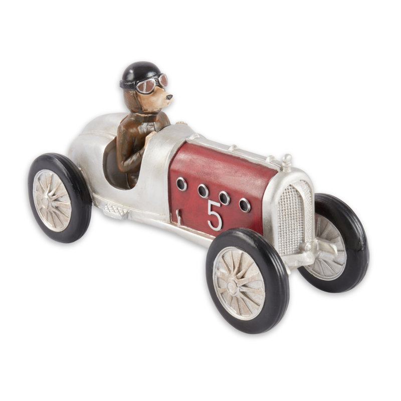 Voiture de course en résine à collectionner