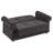 Sara 63 in. Fabric Upholstered 2-Seater 3-in-1 Sleeper Loveseat Sofa Bed with Storage-1232330735