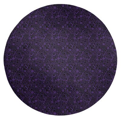 Chenille Abstract Indoor Rug