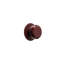 Lacquered Retro "Colette" Red Round Cabinet Knobs-1649205431