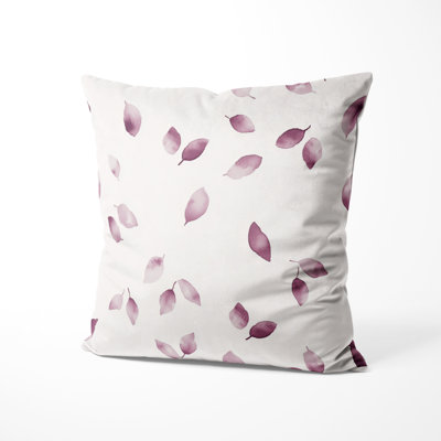 Coussin Country Farmhouse - Coussin imprimé pétales de prune