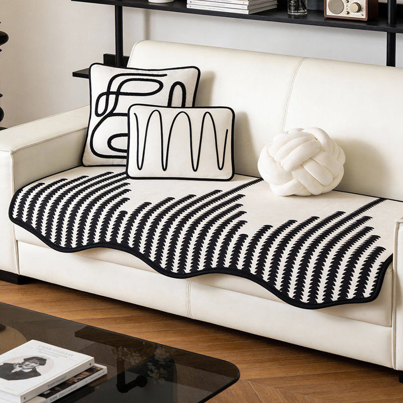 Sofa Slipcover, Black