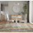 Classic White 30-Inch Round Dining Table with Space-Saving Pedestal Base-1040644832-990019182
