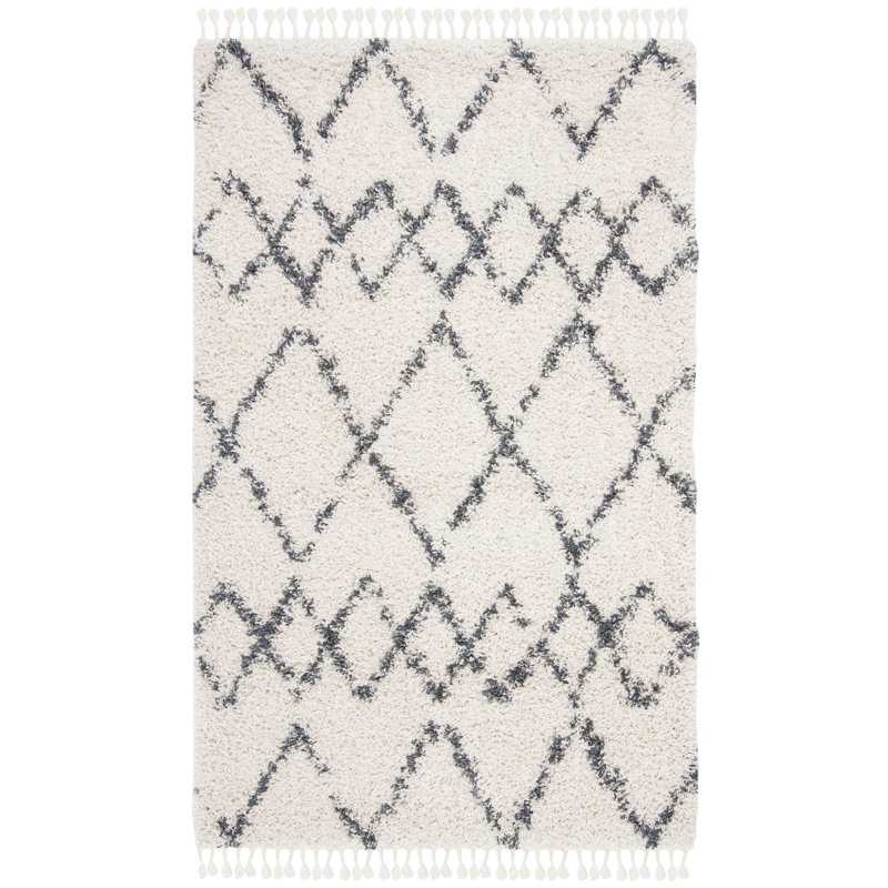 Hartwick Pro Lux Shag 400 Performance Geometric Rug, Rectangle 5' x 8'