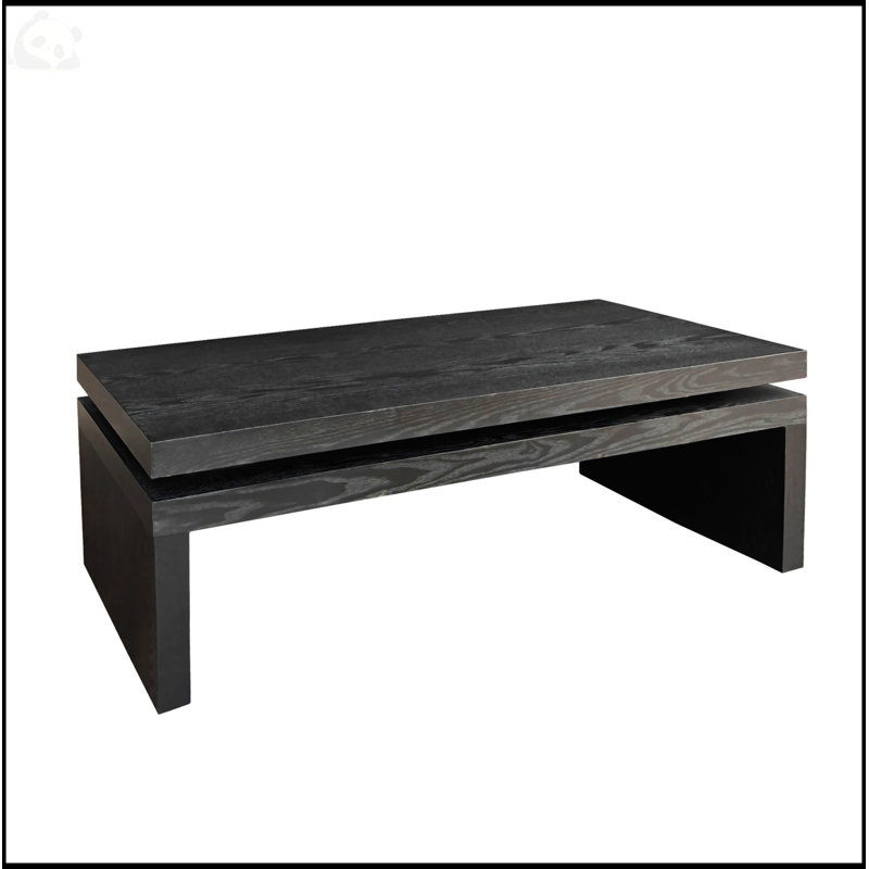 Modern Coffee Table, Black