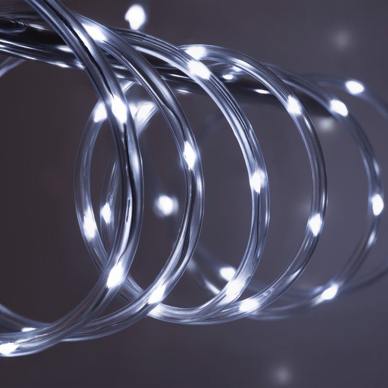 100ft 8-Mode Waterproof LED Rope Light, 100 ft.