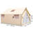 VEVOR Canvas Wall Tent with PVC Storm Flap-99194549-99194550