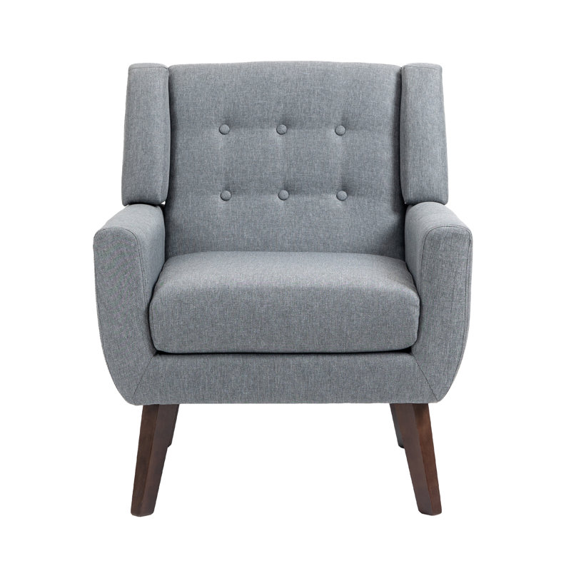 Fauteuil Jaqueze, Mélange de lin gris performance