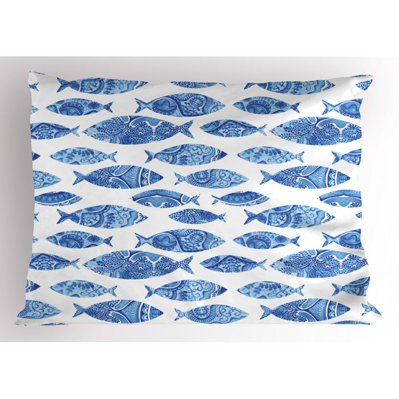 Taie décorative Fish, Simple