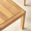 Alto 45cm H Solid Wood Ladder Back Side Chair in Beige