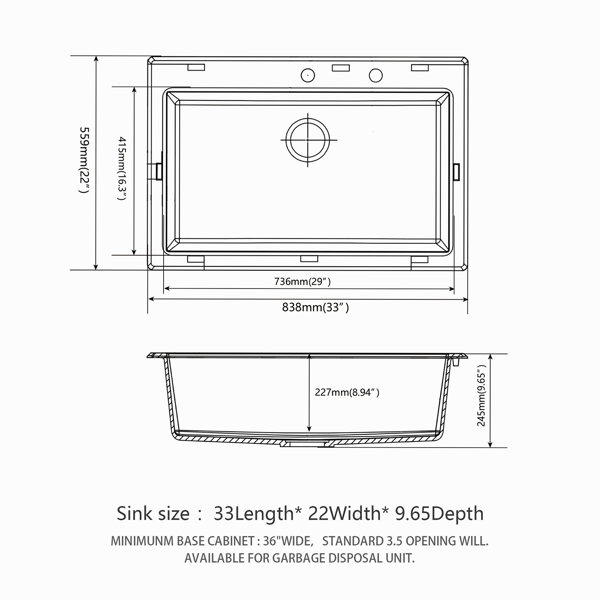 Product Dimensions