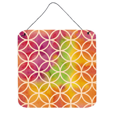 Abstract Wall Decor on Metal