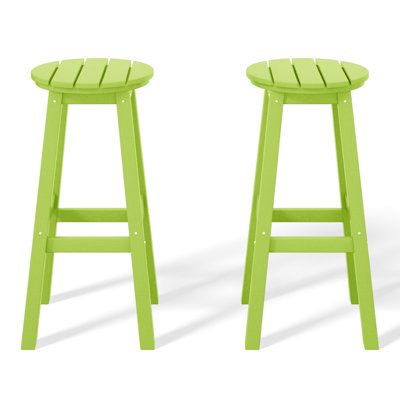 Tabouret de bar rond 29 po Vinnie (ensemble de 2)