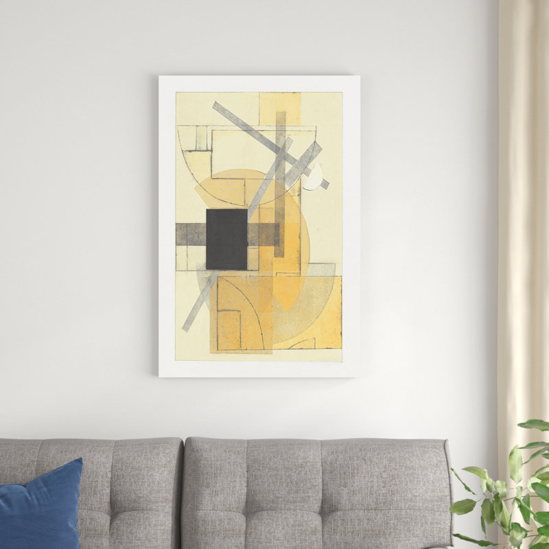 Cartographie du Bauhaus III, H 36 po x l 24 po