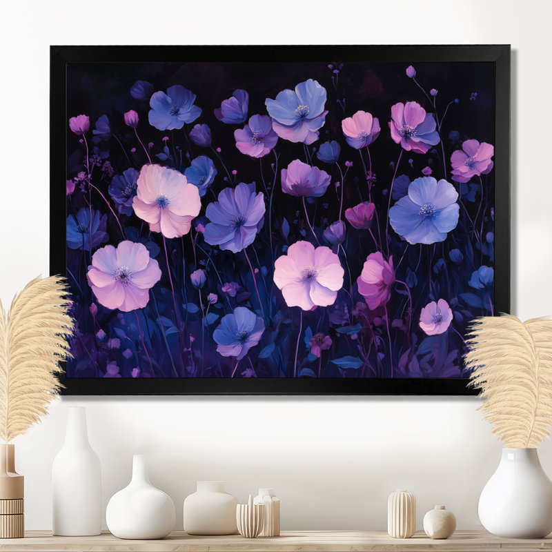 Décoration murale Iphagenia, Noir, H 12 po x l 20 po, Floater Framed