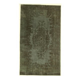 Handmade Cotton and Wool Abstract Area Rug