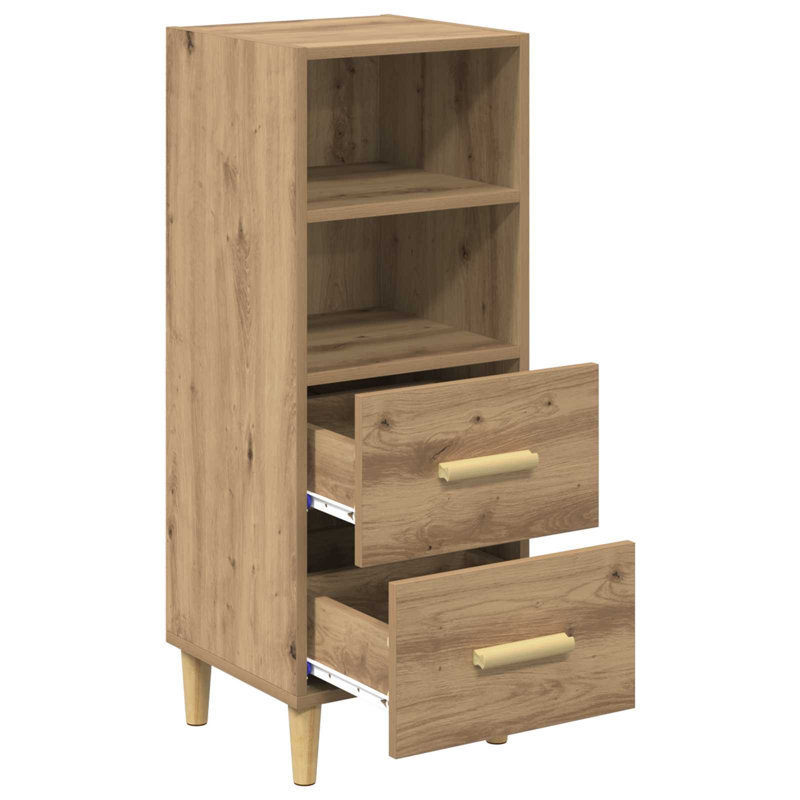 34.5cm Sideboard, Artisan Oak