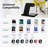  3 In 1 Fast Wireless Charger, Foldable Wireless Charging Station Suitable For iPhone 15 14 Pro Max 13 12 11, For iWatch 9 8 7 6 5 4 3 2 Se, For Airpods 3 2 Pro Multiple Devices