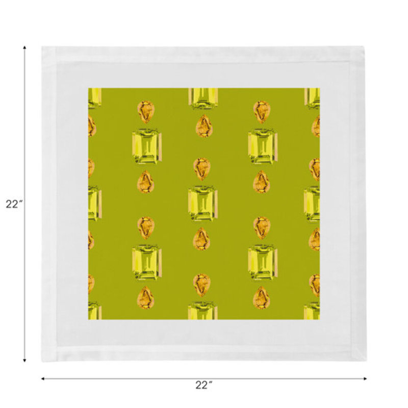 Gem Cotton Blend Square Napkins