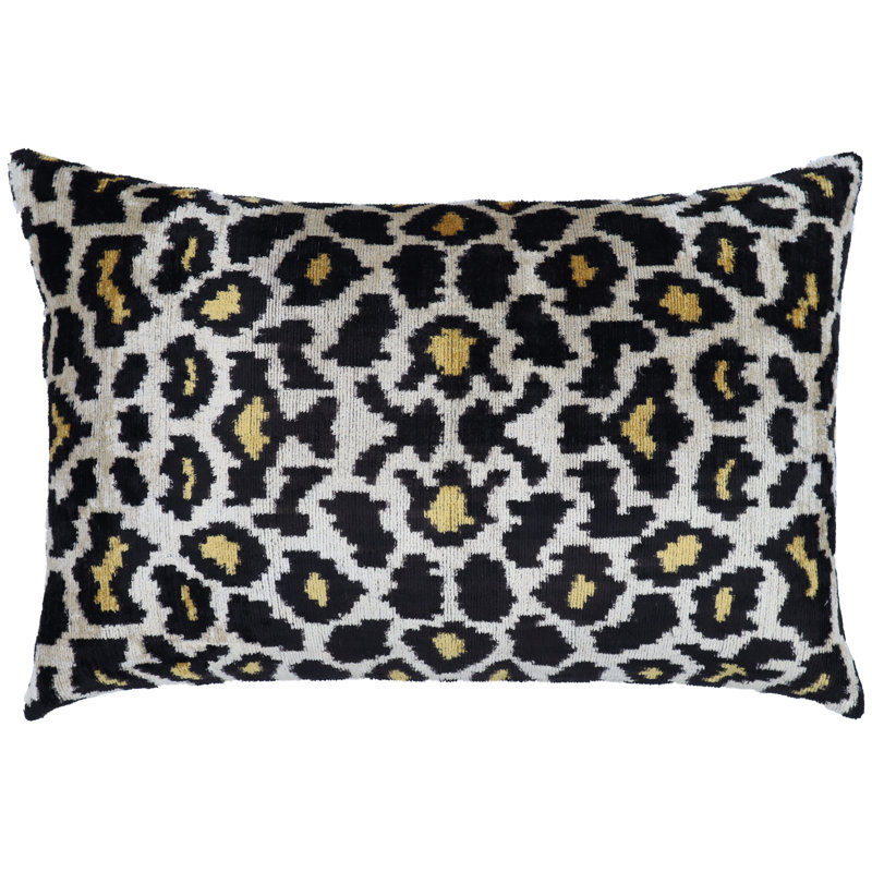 Housse de coussin décorative faite à la main de luxe et insert en plumes de canard de qualité supérieure